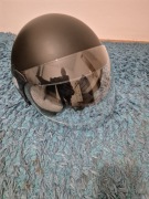 Kask otwarty skuter motor LS2 czarny Midway L + pokrowiec Naxa