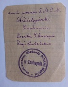 STOWARZYSZENIE MŁODZIEŻY POLSK. MĘSK. W ZAOLSZYNIU I MELDUNEK - Lubelskie