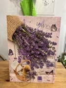 Torebka prezentowa lawenda roz