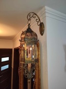 Stylowy lampion kinkiet