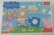 puzzle Świnka Peppa 2-elementowe +3 lata Trefl dz