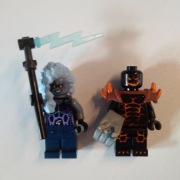 Lego Nexo figurki 2szt. Nex067 i nex017