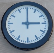 ZEGAR PKP 50 CM INDUSTRIALNY LOFT VINTAGE PRL PREZENT