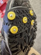 Nakładki antypoślizgowe na buty. Kolce. Raczki.  Uniwersalny rozmiar