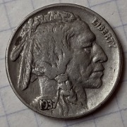 0849 USA 5 centów 1937 b/z