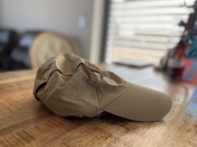 Czapka z daszkiem Forclaz Desert Cup Decathlon z osłoną karku i twarzy