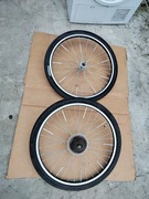 24" - komplet kół .napompowane