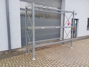 Regał magazynowy półkowy Dexion 295x250x80cm kontener magazyn warsztat