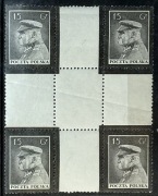 POLSKA Fi.274** x4, 1935r - Wydanie żałobne po śmierci Józefa Piłsudskiego