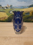 Piękny szklany wazon 