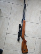 Wiatrówka z lunetką