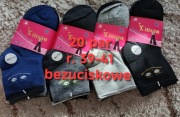 20 par skarpety skarpetki damskie dziewczęce, r. 39-41, bezuciskowe 