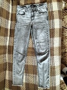 Spodnie dżinsowe szare