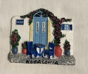 Magnes ceramiczny na lodówkę KEFALONIA Grecja Greece  (2)