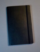 Notatnik Moleskine L, czarny, w linie, nowy