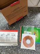 Windows xp home plyta naklejka box