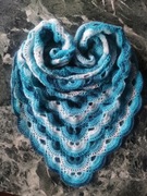 Chusta ręcznie robiona na szydełku 