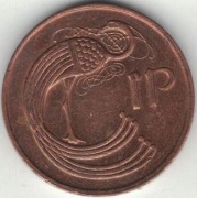 Irlandia 1 penny pens 1995 - 20,32 mm - nr 2