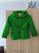 Zielona kurtka zimowa,  ocieplana Rosendals od Sweden Diolen rozmiar 110