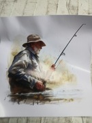 Naklejka na szybę samochodu dla wędkarzy