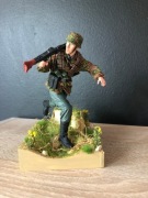 figurka niemieckiego żołnierza w skali 1:16 