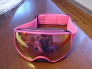 Gogle narciarskie UVEX, różowe, stan bardzo dobry.