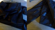 LEGGINSY CHANEL LOGO NOWE CZARNE XL 29