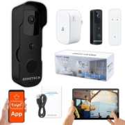 BEZPRZEWODOWY WIDEODOMOFON WIFI Z KAMERĄ FULL HD + DZWONEK TUYA BENETECH