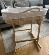 Kosz Mojżesza z wyściółką i kołyską 