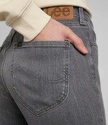 Damski Spodnie Lee Marion Straight Grey Lush L301EFKE Jeansy W28 L33 28/33