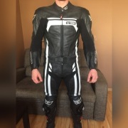 Kobinezon motocyklowy BERIK LS2-8323-BK rozm. 50