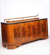 PIĘKNY BUFET ART DECO PO RENOWACJI ( komoda retro, antyk, orzech)