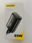 Ładowarka 65W,GaN, 2xUSB-C, USB-A 