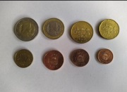 Zestaw monet obiegowych Euro, Łotwa