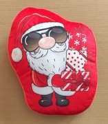 Poduszka ozdobna dla dziecka Mikołaj w okularach