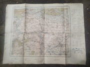 Mapa Wojskowa II RP. - Warszawa 1935. WIG. Pas 37 słup 26. Inowrocław.