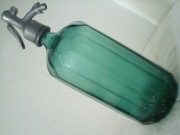 Stary rumuński syfon do wody gazowanej