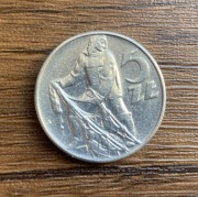 5 złotych 1974 aluminium