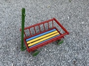 Wózek drewniany dziecięcy