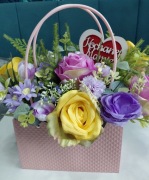 Flower box,  prezent dla Mamy 