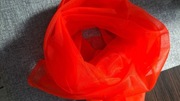 Czerwony szaliczek apaszka 39/139cm