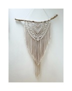 Makrama ścienna od ręki, na prezent, ozdoba boho