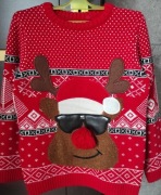 Sweter świąteczny Next roz. 134