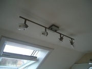 Komplet 2 lamp szyna sufitowa ścienna oświetlenie