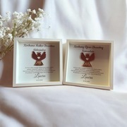 Zestaw Ramek Chrzest Święty podziękowanie dla Chrzestnych