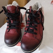 Rieker botki powyżej kostki r 37 stan bardzo dobry 