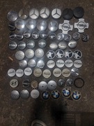 Dekielki kapsle zaślepki na felgi, mercedes intra borbet i inne