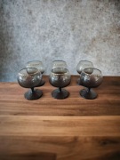 Koniakówki komplet 6 sztuk PRL