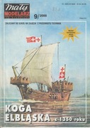 Koga Elbląska z 1350 roku Mały Modelarz 9/2000