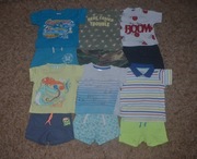 12-częściwy Zestaw dla chłopca na lato rozm.86